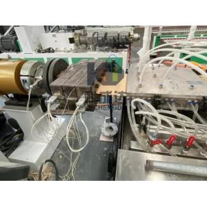 Automatic Buckle Plate Plastic Profile Extruder Machine PVC Profile Extruder