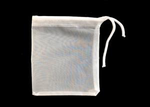 China Monofilament 73 Microns 12x12 Nylon Mesh Filter Bags Double Seam For Filter Rosin on sale