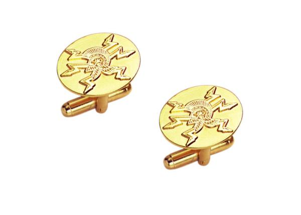 Promotional Gift Personalised Fashion Die Stamping Cufflinks, Enamel Cufflinks