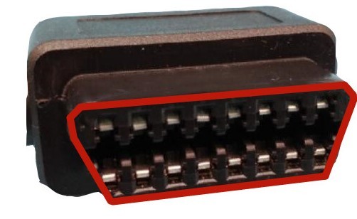 Universal OBD2 J1962 OBDII OBD 2 Splitter Spliter Y Cable With Multi Mounting Brackets for All Car Makes
