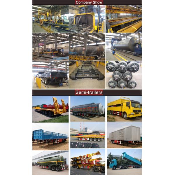 Shipping ISO 25t Skeletal Semi Trailer Container Tri Axle