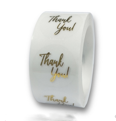 Candle Packaging Seal Sticker Label Paper Material Customized Shape