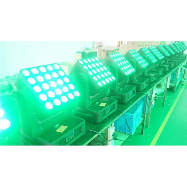 Matrix LED Moving Head Lights , Stage Moving Head Light Can Show Number And Letter