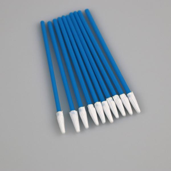 Mini Pointed Sharp Head Dustless Disposable Cleanroom Polyester Swab 100pcs/bag