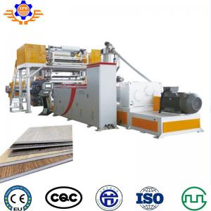 China 700kg/H Twin Wall Hollow Roofing PVC Floor Extruder Spc Complete Flooring Line Machine on sale