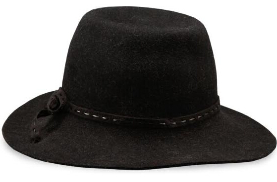A Spanish inspired wool felt hat