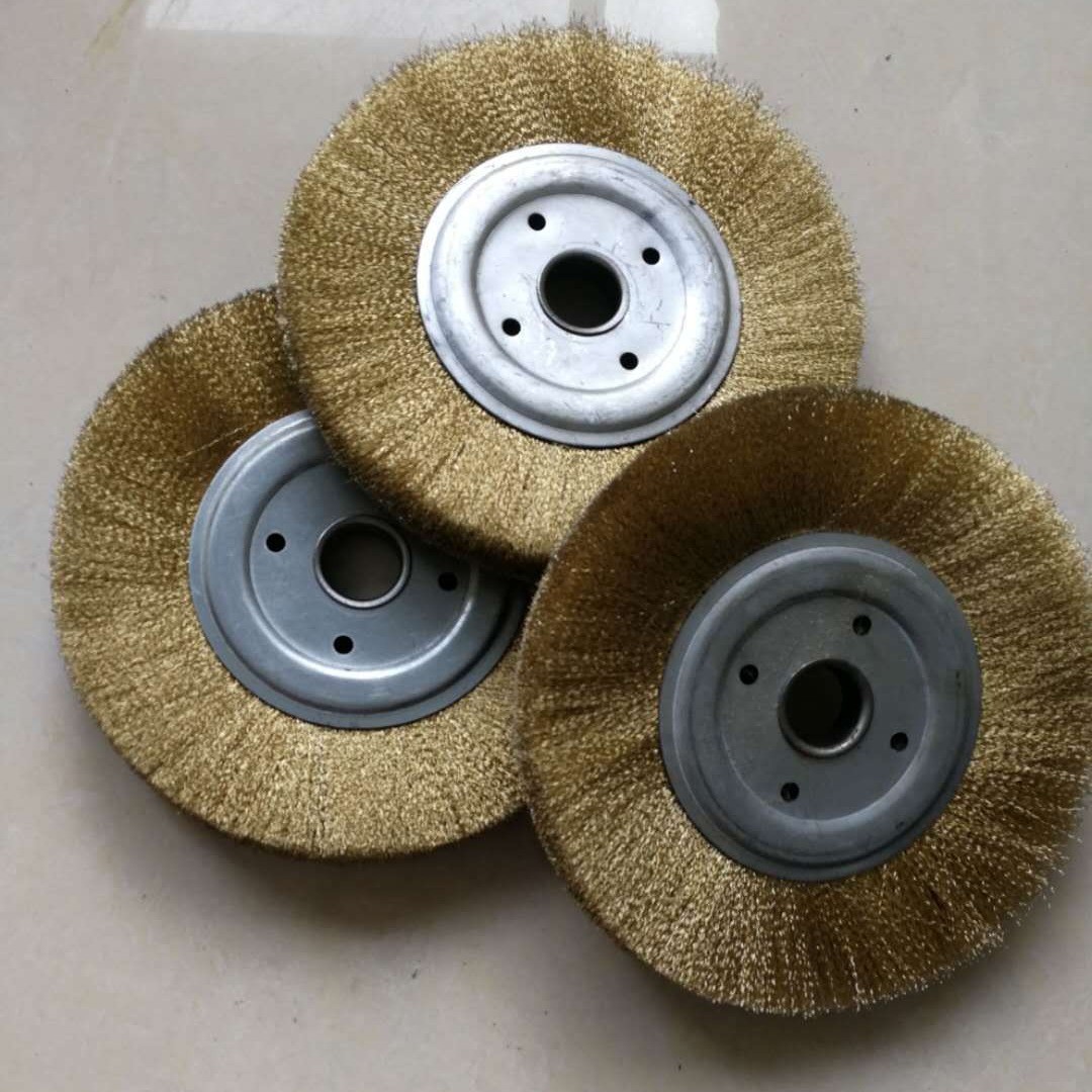Brass Round Wire Brushes Brush Steel Wire Cup Brush Steel Wire Wheel Shoe Machine Shoe Consumables