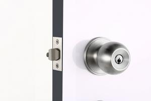 Quality Key Lock Cylinder Double Sided Door Knob Entrance C series 70mm Backset wholesale