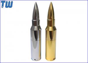 China Toy Rifle Bullet 16GB USB Flash Memory Smooth Shinning Finished on sale