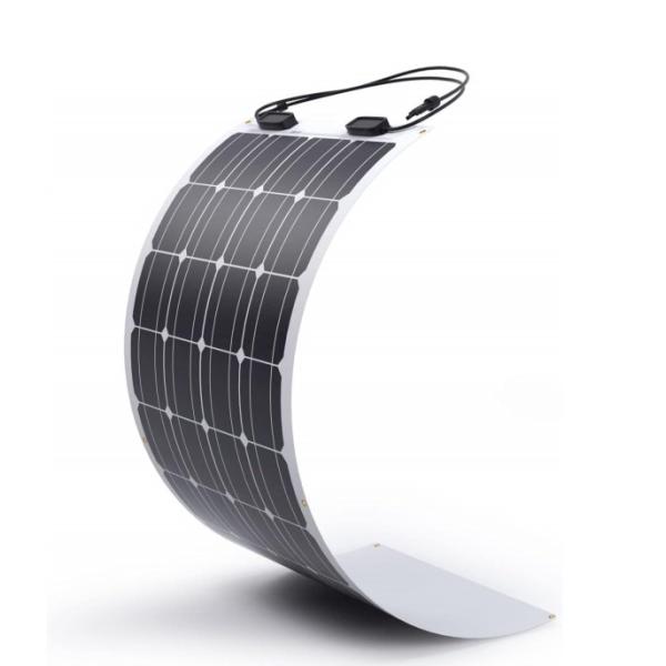 Marine RV Thin 100w Flexible Solar Panel Cell IP68 Waterproof ODM