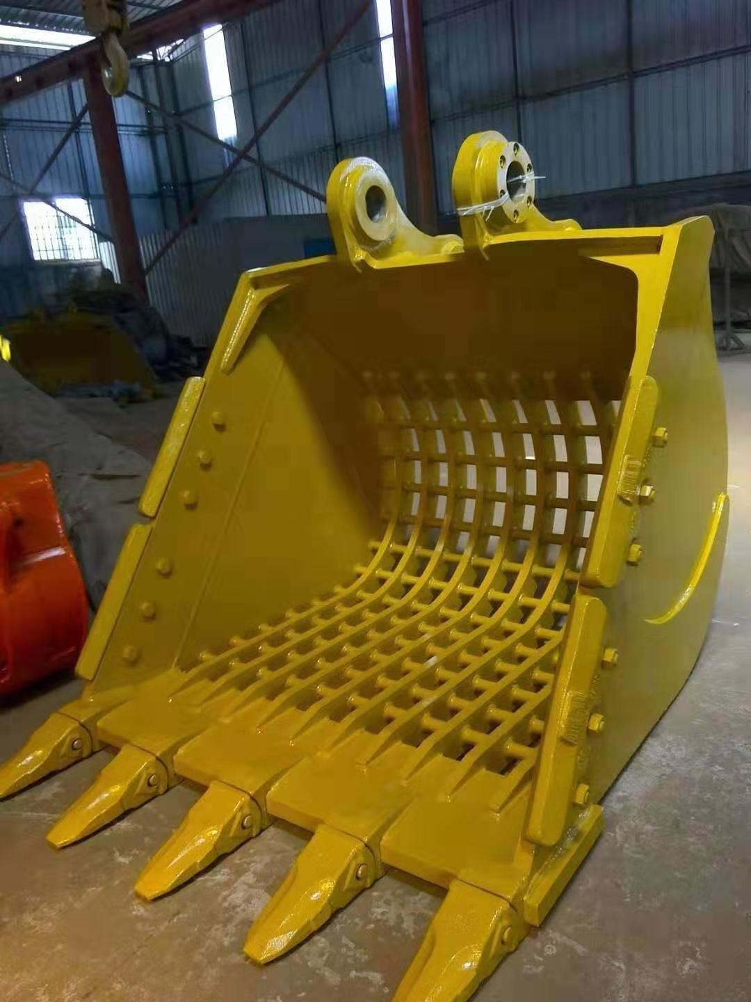 Custom Width 8.7m3 Backhoe Excavator Sieve Bucket