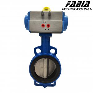 Quality Clamp Pneumatic Butterfly Valve Carbon Steel Body Soft Seal Butterfly Valve wholesale