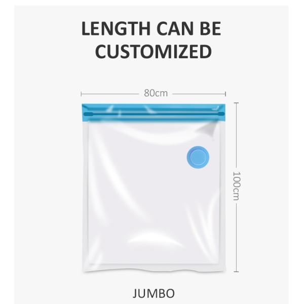Large 31.5"X39.37" Vacuum Zipper Bags For Clothes