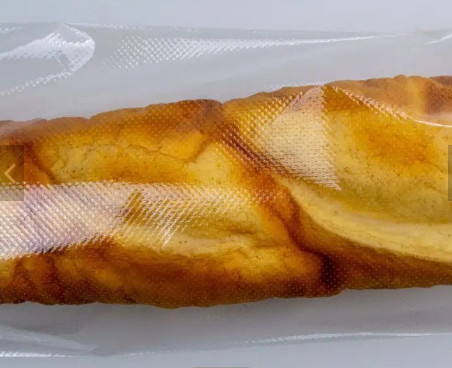 Custom Micro Perforated Plastic Bread Bag Transparent Poly Food Packaging Recyclable