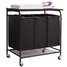 Oxford Ironing 29 Three Grid Steel Laundry Basket