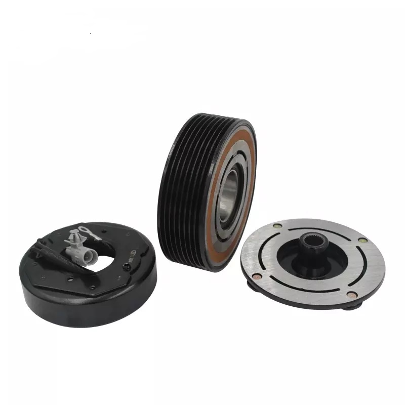 7SEU17C Auto AC Compressor Pulley Clutch Kit 8PK 110MM 12V For BMW X6 F18 2008-2010 1