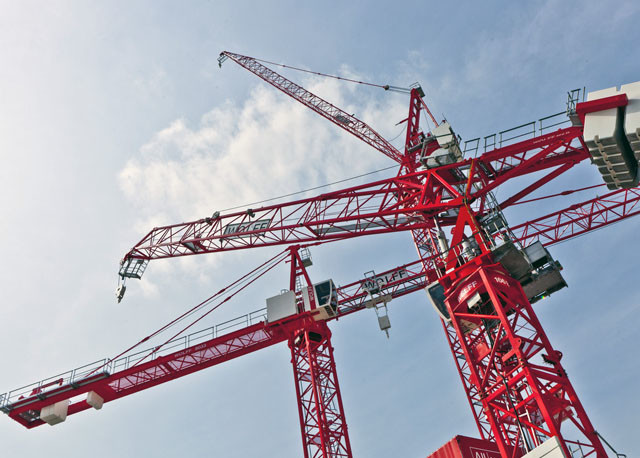 Cold-resistant Steel Q355D Material Cable Winding Drum Main Components Of Tower Crane