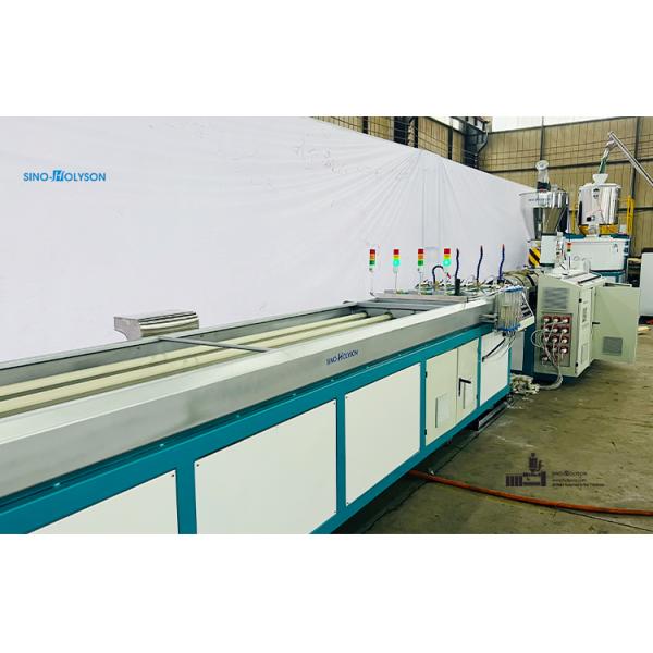 HSJZ-65/132 4 Cavity PVC Electric Conduit Pipe Making Machine 100-200kg/H