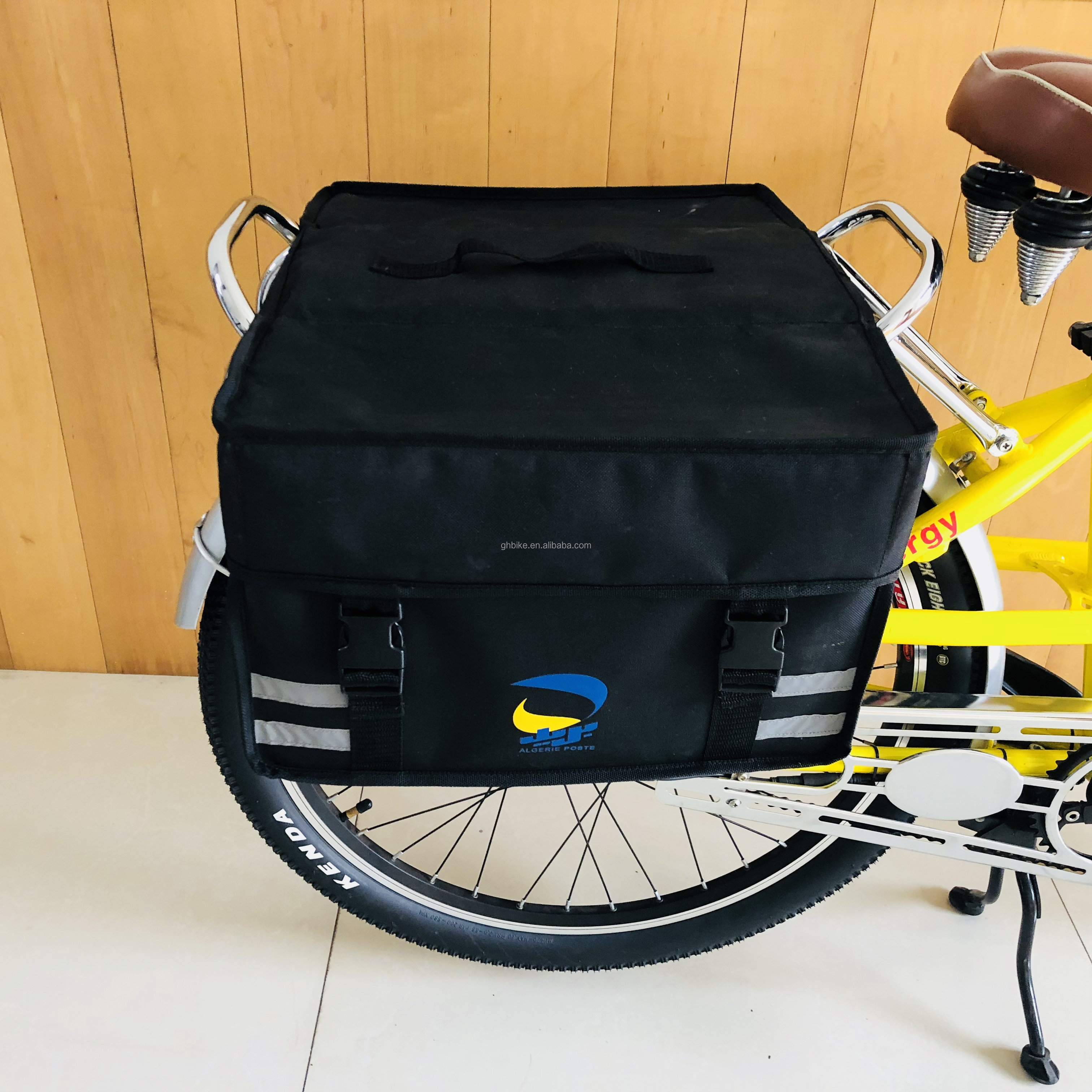 35V 350W 8.8AH Lithium Battery 26" Fast Food Delivery Cargo Electric Bike for Adult Women 25KM/H CE Europe Market