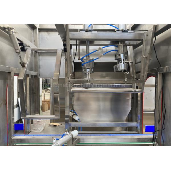 PLC 600BPH 5 Gallon Water Filling Machine With Washer Sealer