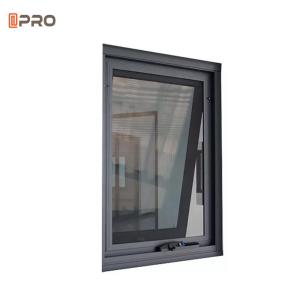 Quality Professional Australian Standard Double Glazed Aluminum Top Hung Awning Window wholesale