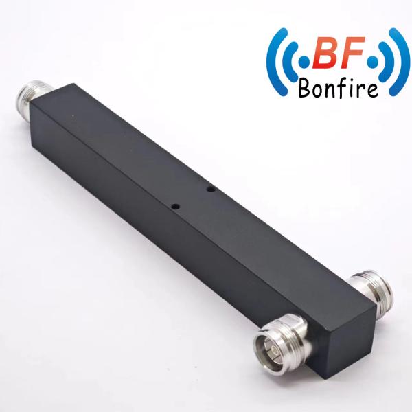 698-6000MHz RF Wideband 2 Way 4.3-10 F Power Splitter for Space-Saving Installations