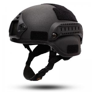 Quality Bulletproof Heavy Duty Ballistic Helmet with Impact Resistance and Black Color wholesale