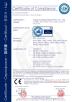 YIXING HUADING MACHINERY CO.,LTD. Certifications