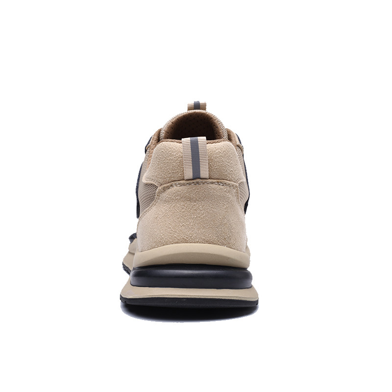 Shengjie New Men'S Anti-Smash Anti-Puncture Work Shoes Microfiber Leather Walking Style Safety Shoes