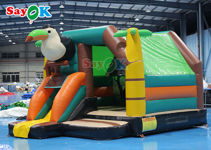 Woodpecker Inflatable Bounce House Commercial Jumping Castle Slide Combo
