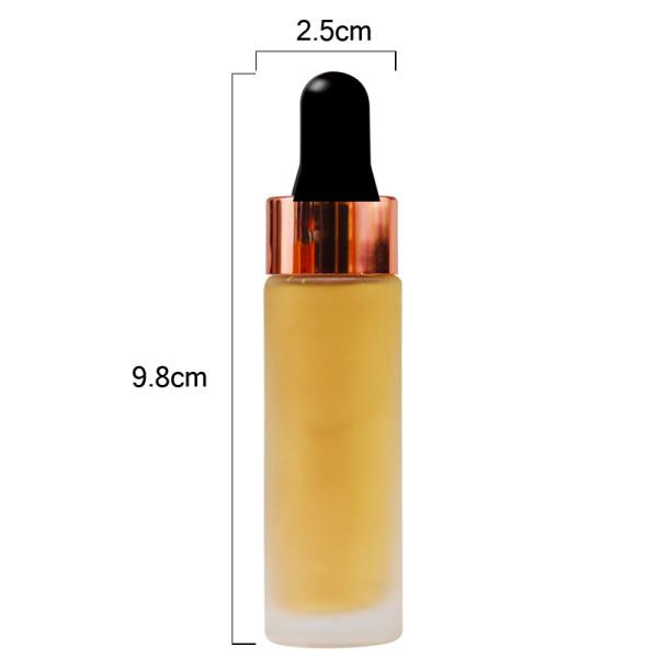 Private label highlighter liquid makeup contour brightening wholesale cosmetics