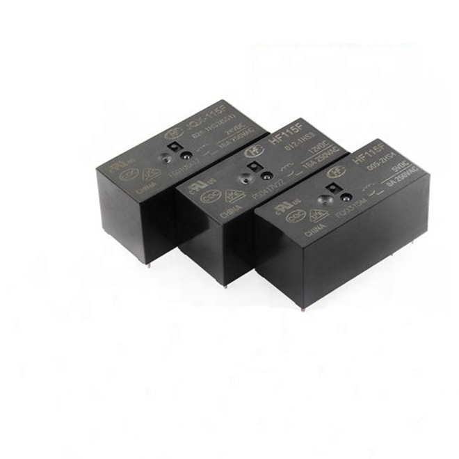 Hot selling Power relays HF115F-005-1HS3 HF115F-012-1HS3 HF115F-024-1HS3 16A 6pin DIP original