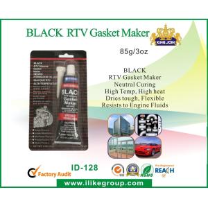 Quality General Purpose Black RTV Silicone Sealant High Temperature , Fast Dry wholesale