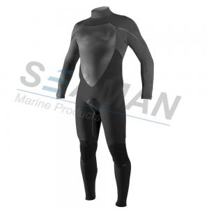 China 5mm CR Sector Fluid Seam Weld Full Suit Semi - Dry Neoprene Wetsuits For Scuba Diving on sale