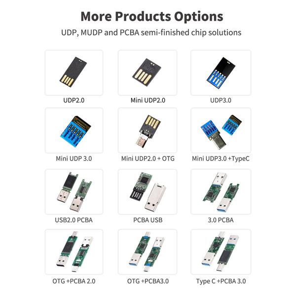 PCBA USB Type C Chip 3.0 8GB 16GB 32GB 64GB 128GB 256GB