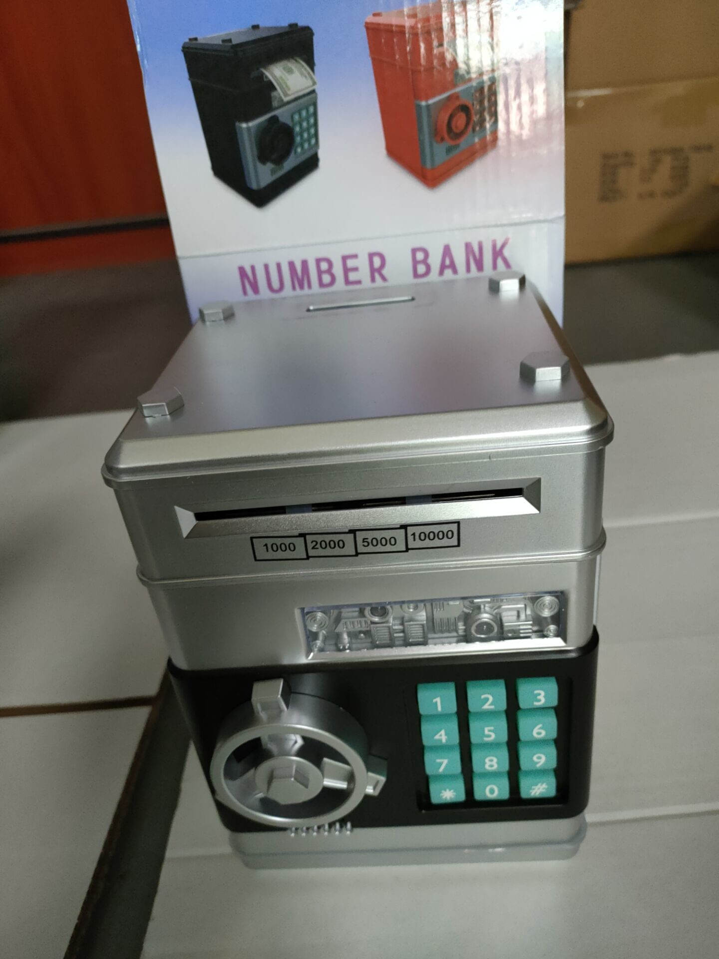 2 color Password Piggy Bank