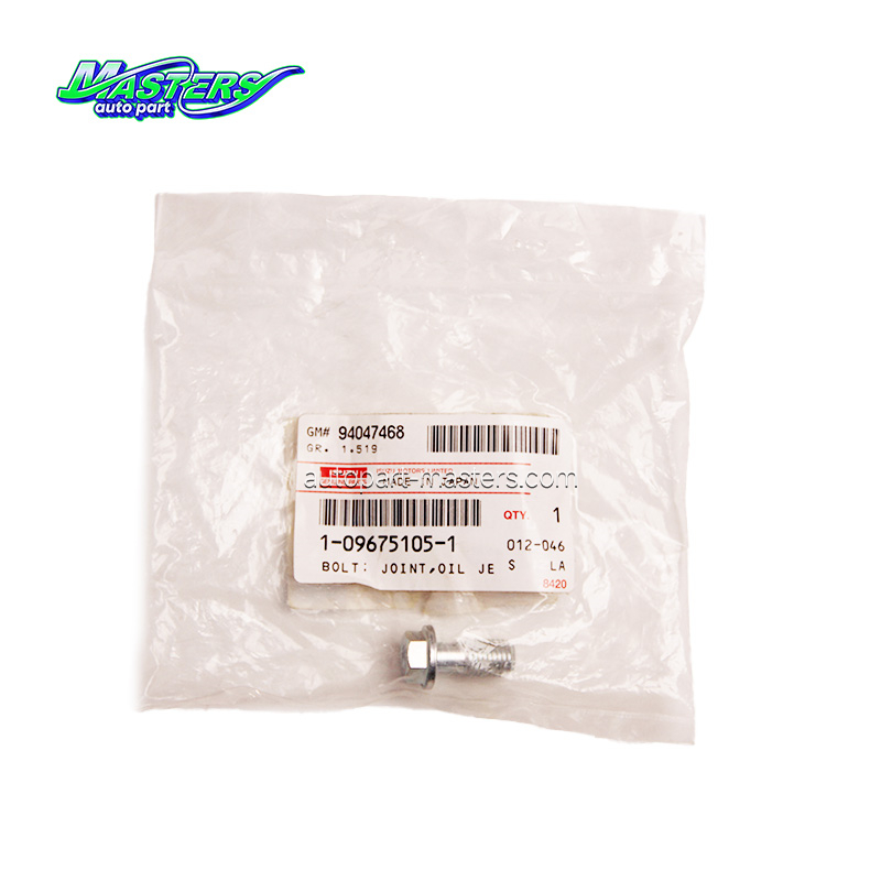FVR Isuzu Engine Parts Car Engine Piston Cooling Oil Jet Joint Bolt 1096751051
