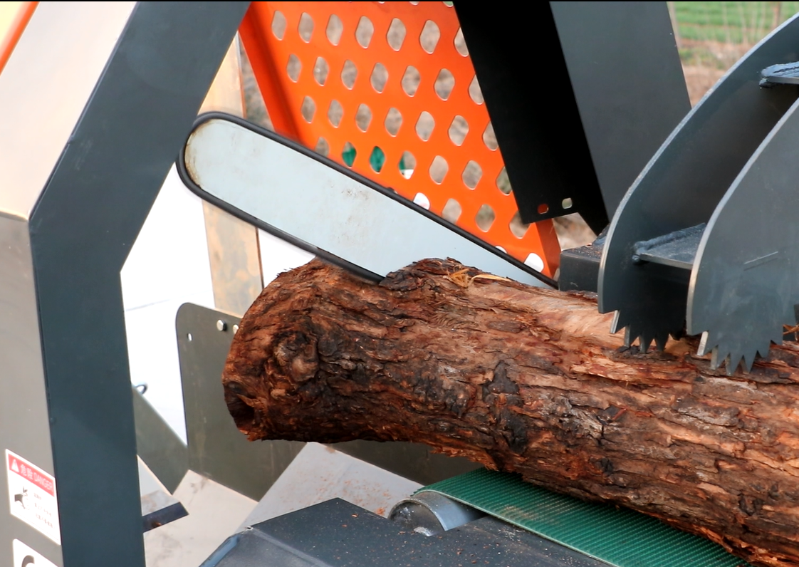 JieRui Forestry Machinery Skid Steer Log Splitter Firewood Processor for Woodworking