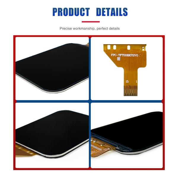 1.83 Inch TFT LCD Module IPS 240x284 Resolution IC NV3030 TFT LCD Display