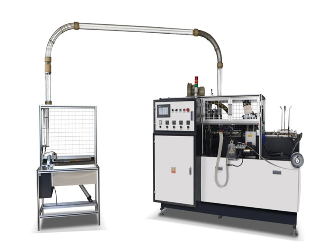 Automatic Pe Coated 4oz Paper Cup Forming Machine Single Turnplate