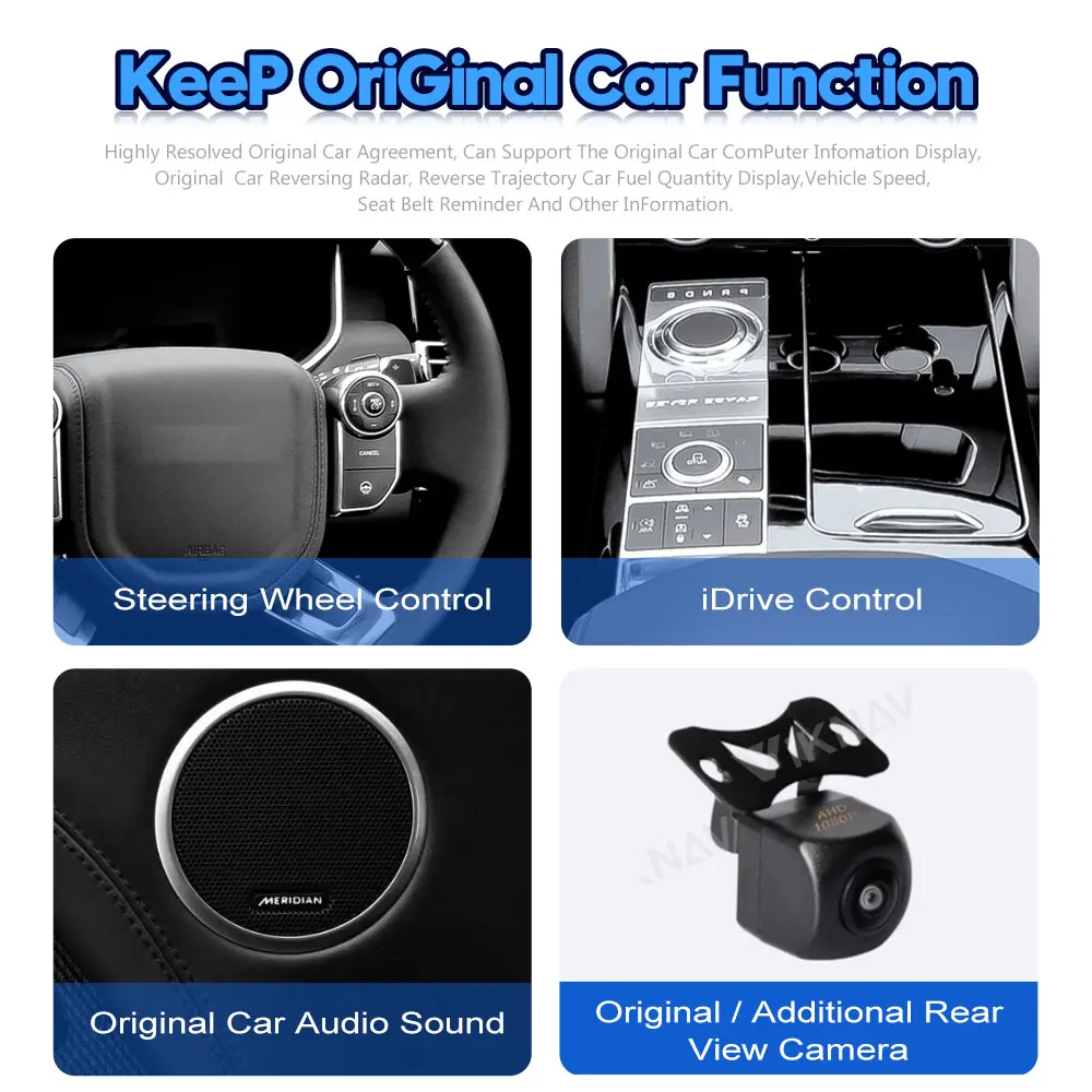 12.3 Inch Touch Screen Car Radio For Land Rover Range Rover Vogue L405 2013-2017 Multimedia Player GPS Navigation