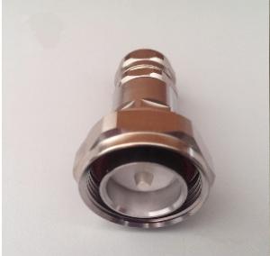 Quality OEM Din Connector Male Female Cable Connector 1 / 2 SF WaterProof PTFE Insulator wholesale
