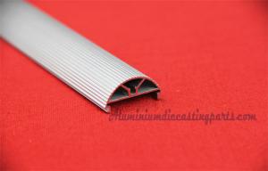 Quality Silver Anodize Aluminum Alloy Extruded Profiles Of LED Fluorescent Tube For Daylight & Sunlight Lamp wholesale