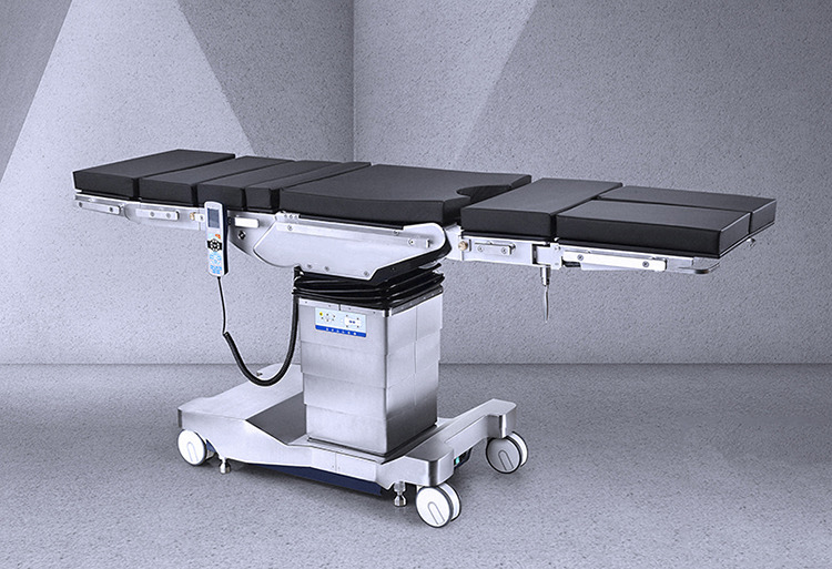 C-arm compactable Electric hydraulic Radiolucent operating room surgery table