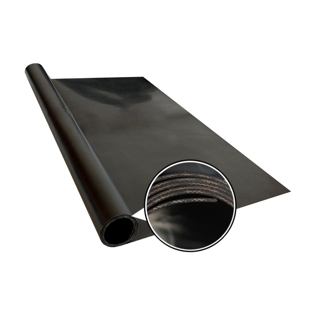 3MM Nylon Insertion 20Mpa Rubber Sheet Reinforced Anti Shock