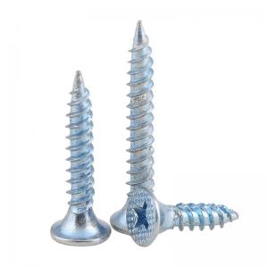China Zinc Plated Stainless Steel Self Tapping Screws 10-50mm Length M6 Self Drilling Screw on sale