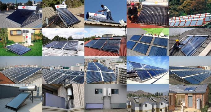 CE ISO FPC Evacuated Copper TP2 Flat Plate Solar Collector 4