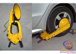 Quality Antitheft Car Wheel Clamp Lock And Steering Wheel Lock for 30-40 inch tire wholesale