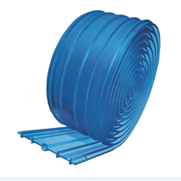 Hotel PVC Rubber Water Stop Belt for Concrete Retaining Walls 150mm Width 3mm Thickness