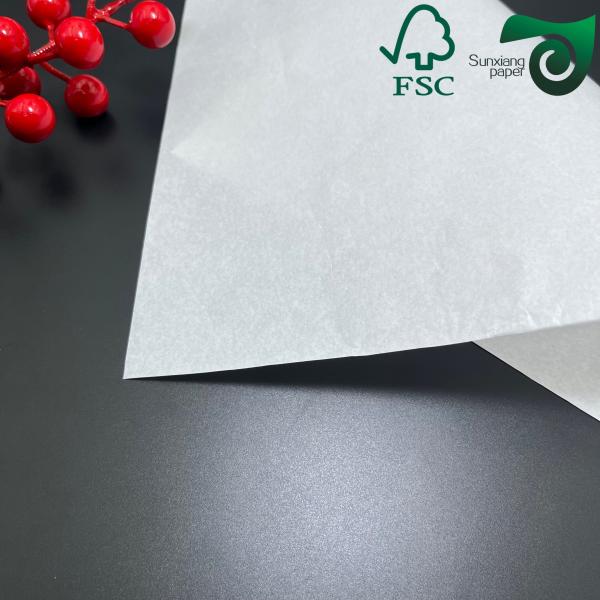 40g White Kraft Paper With 10g PE Coating Food Grade For Food Packaging FSC